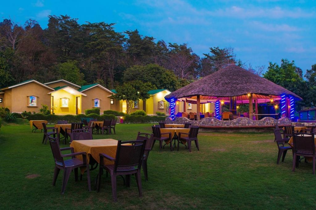 Clarissa Resort Jim Corbett located on the edge Bijrani Jungle